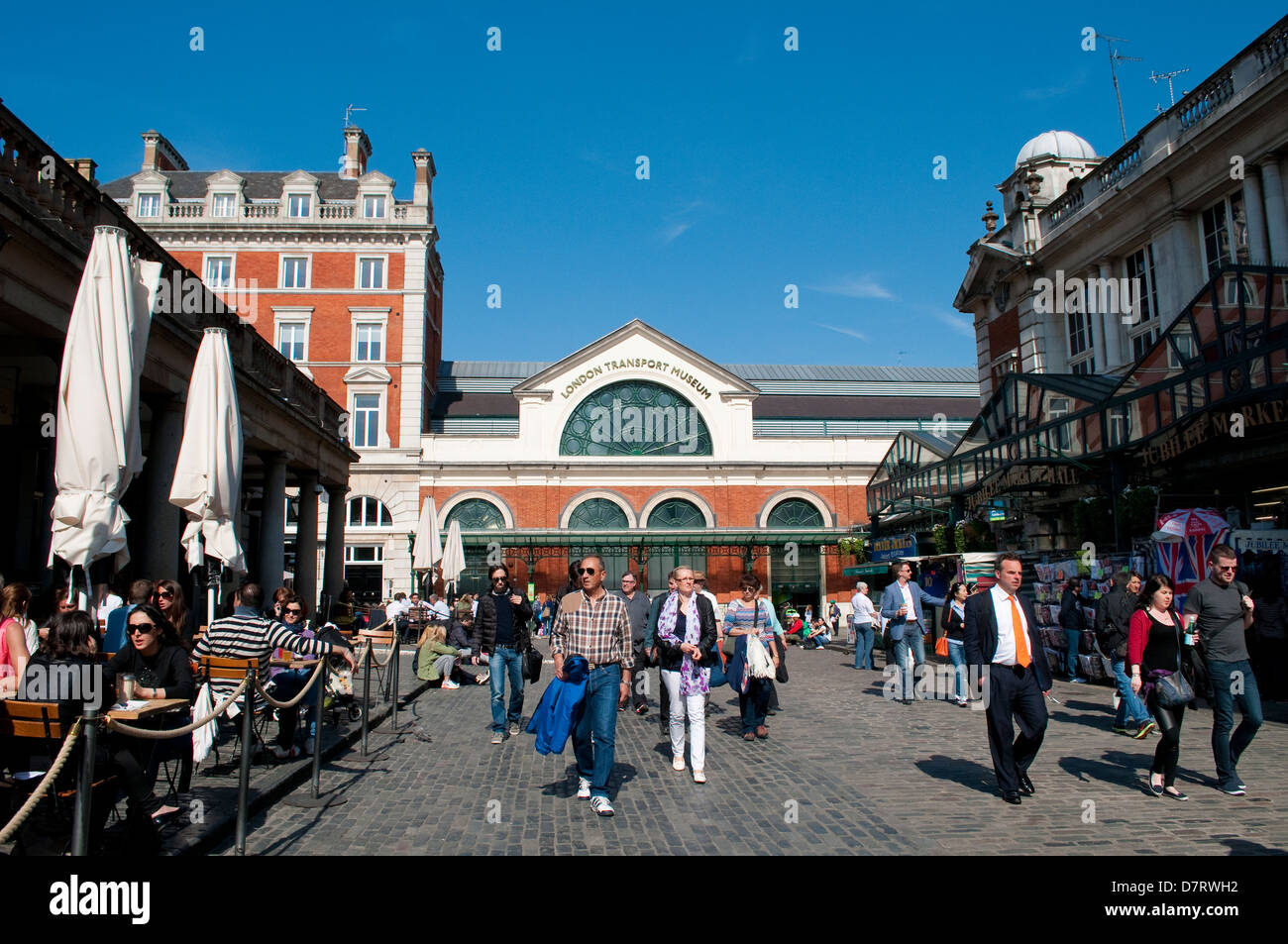 London Transport Museum, Covent Garden, London, UK Stock Photo