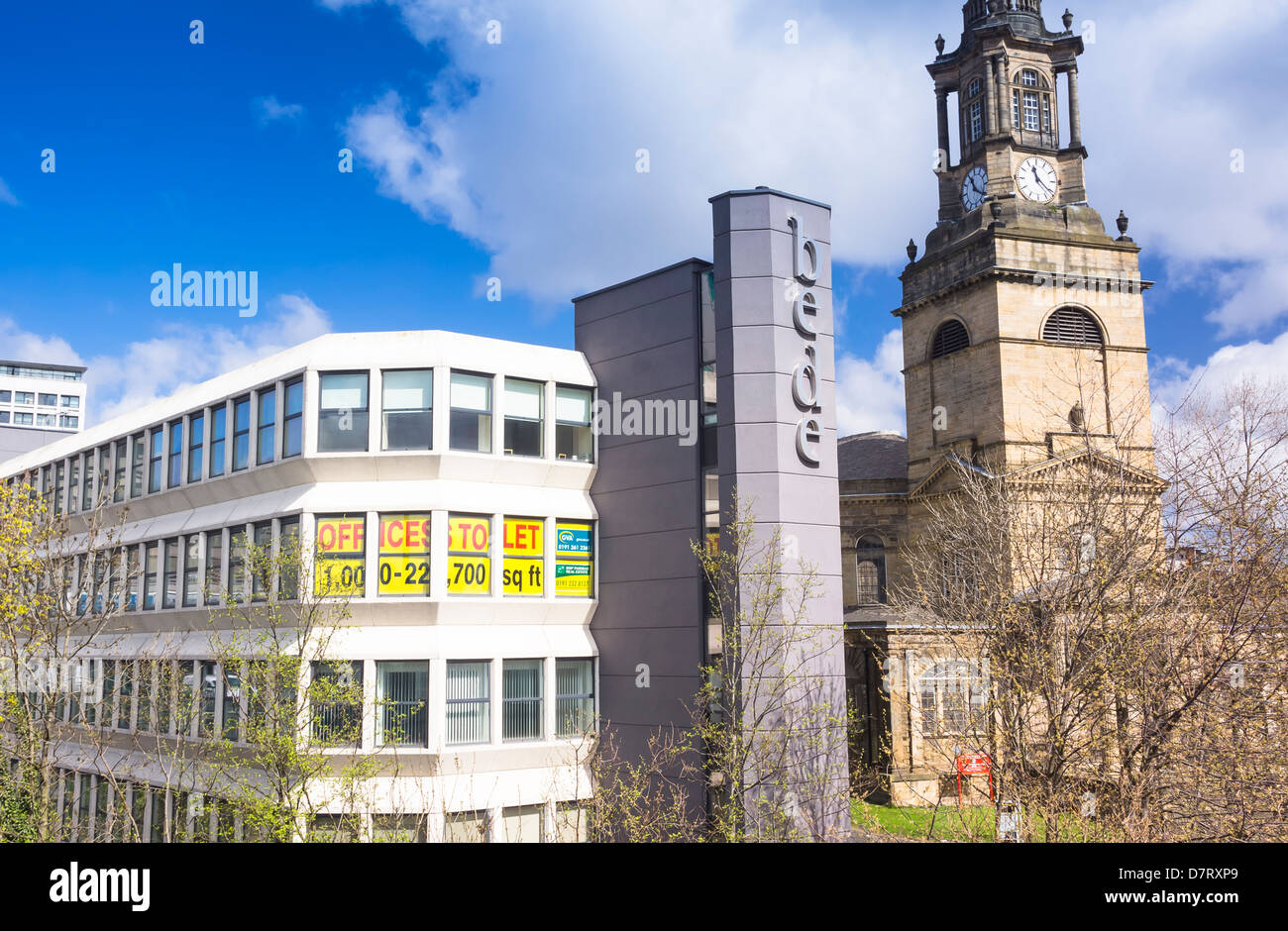 Office space to let beside All Saints Church in Newcastle Upon Tyne