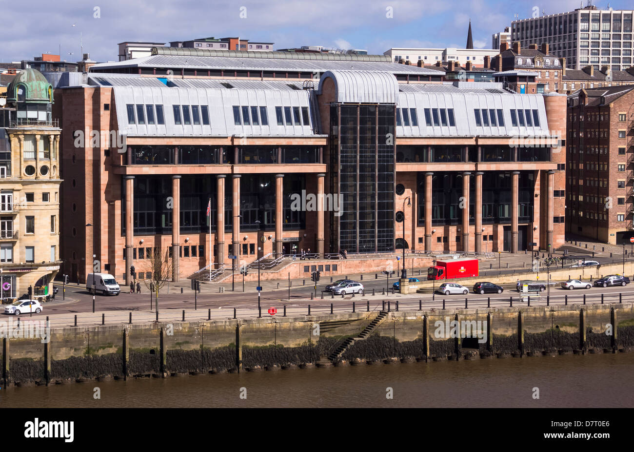 Newcastle Crown Court Stock Photo