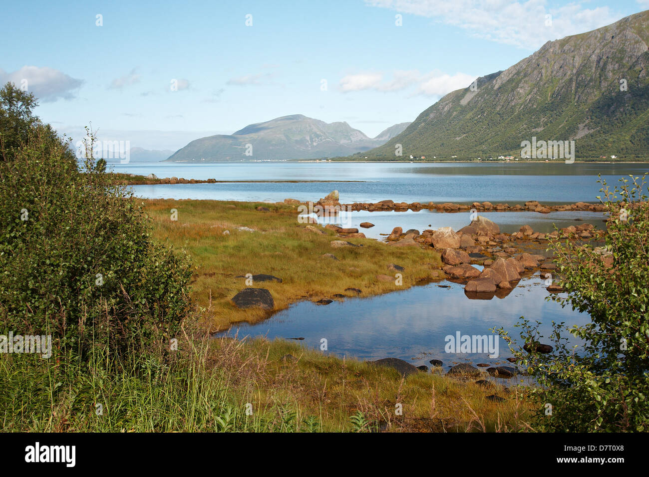 Beautiful sunny polar day hi-res stock photography and images - Alamy