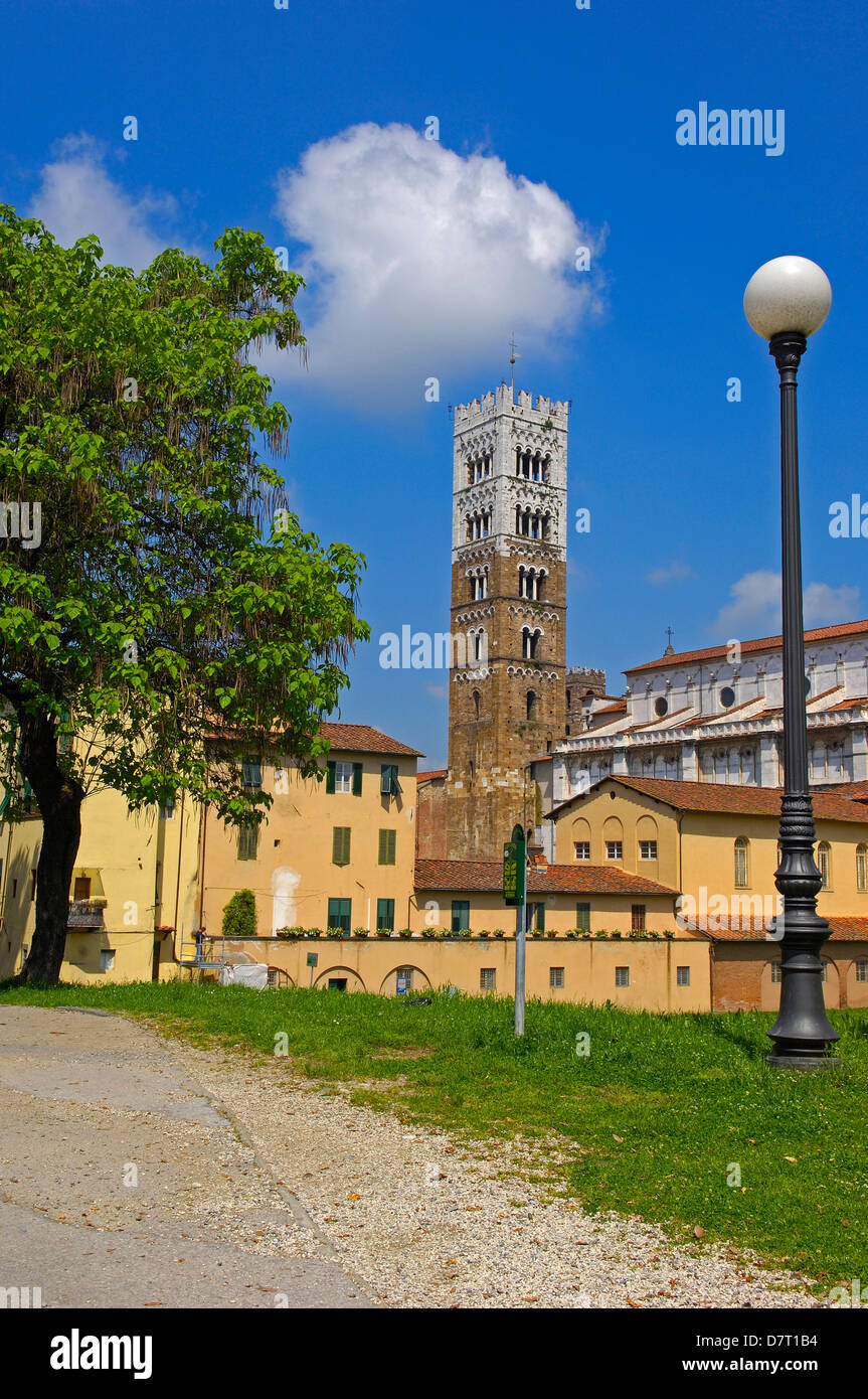Lucca. Cathedral. Duomo di San Martino. St Martin Cathedral. Tuscany. Italy. Europe Stock Photo