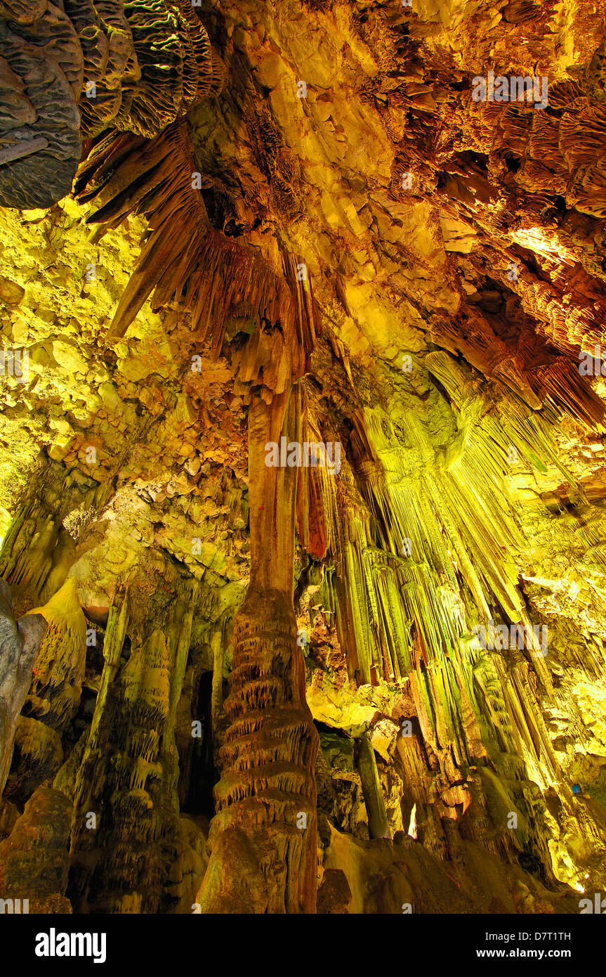 St Michael's Cave, Gibraltar, U.K. Europa Stock Photo