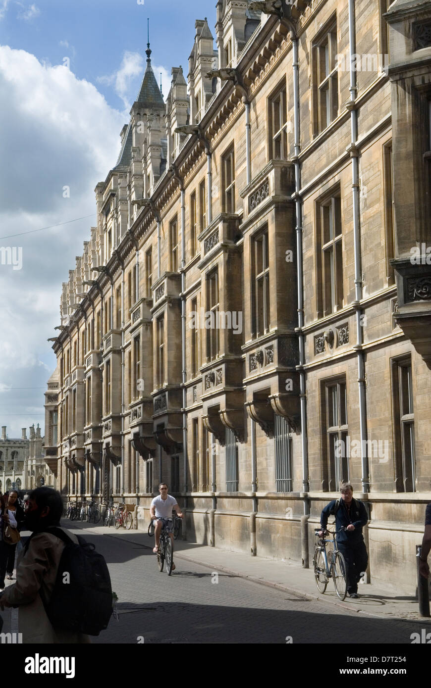 Cambridge University UK. Gonville and Caius College  HOMER SYKES Stock Photo