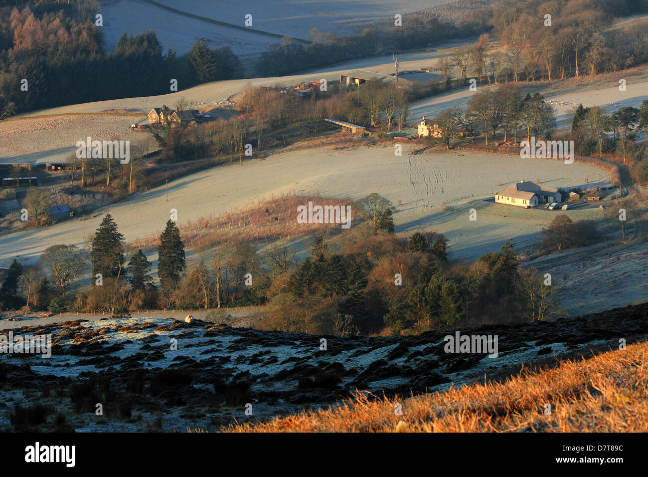 Scotland scottish borders ettrick valley hires stock photography and