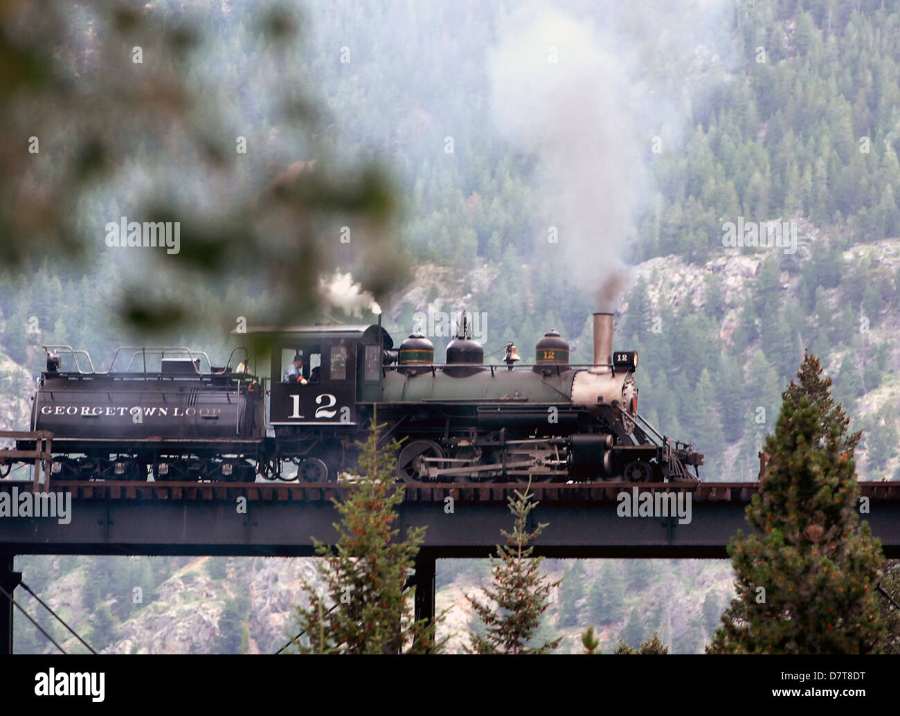 Loop Railroad Steam Engine 12 Colorado, Steam