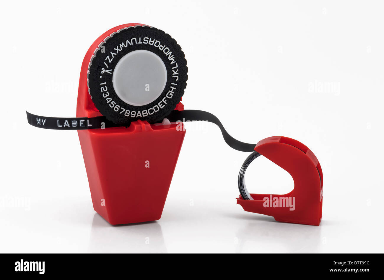 Label Maker 01 Stock Photo Alamy