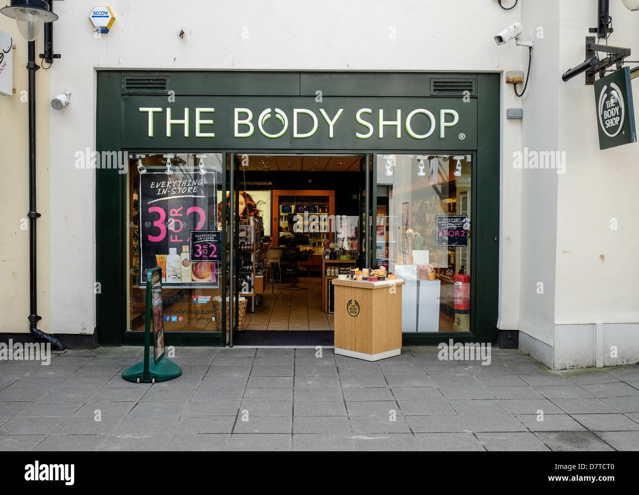 The Body Shop. Stock Photo