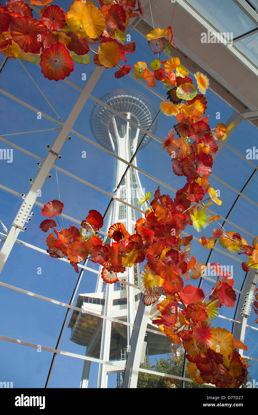 North America, USA, Washington, Seattle, Seattle Center. Inside the