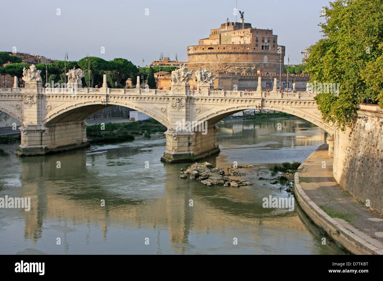 Castle of the Holy Angel, Rome, Italy Stock Photo