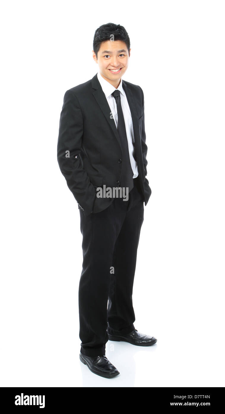 A teenager wearing formal attire Stock Photo