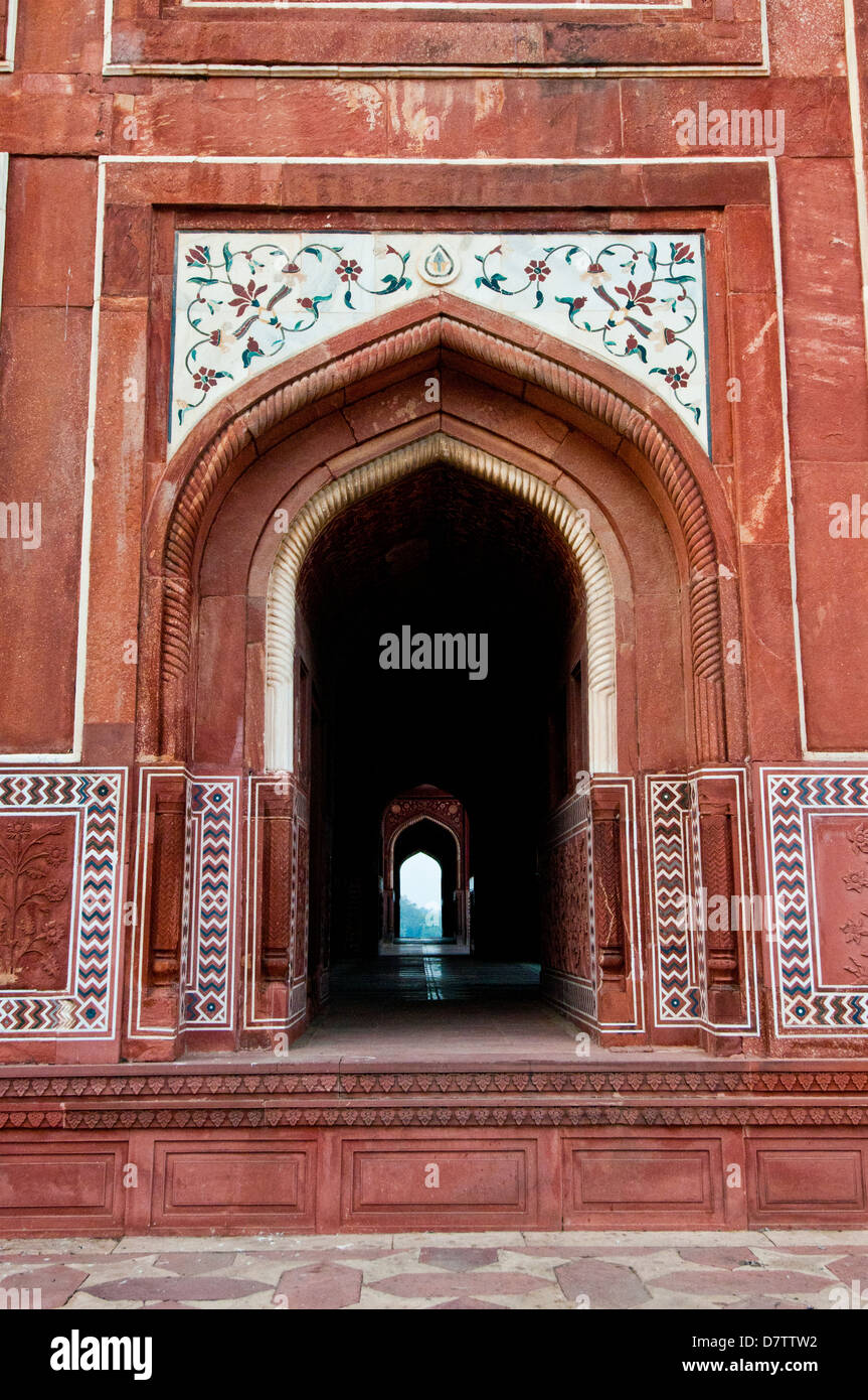 Taj Mahal Mosque, Agra, India Stock Photo