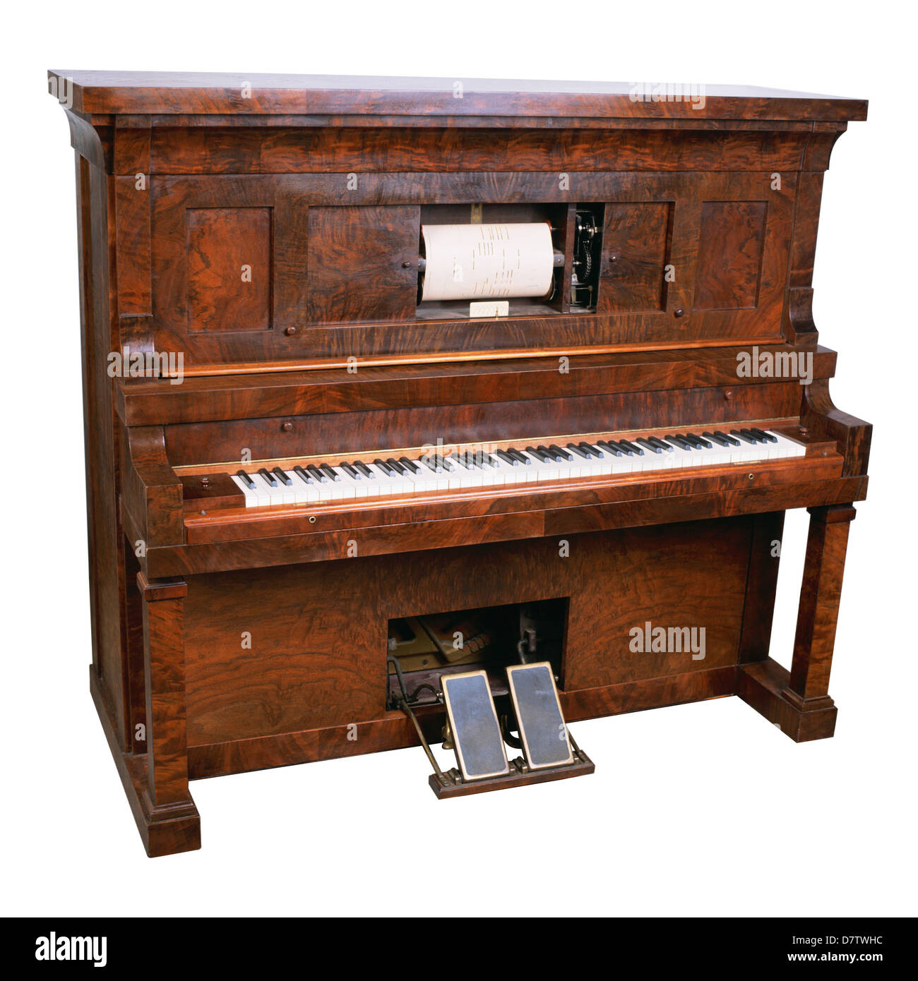 Old piano Stock Photo