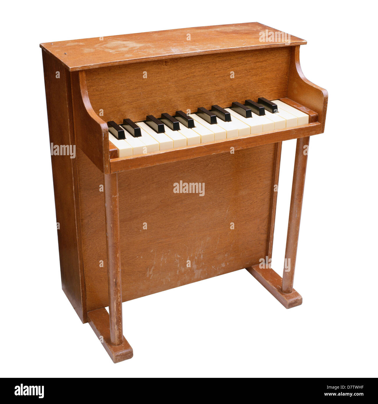 Old piano Stock Photo