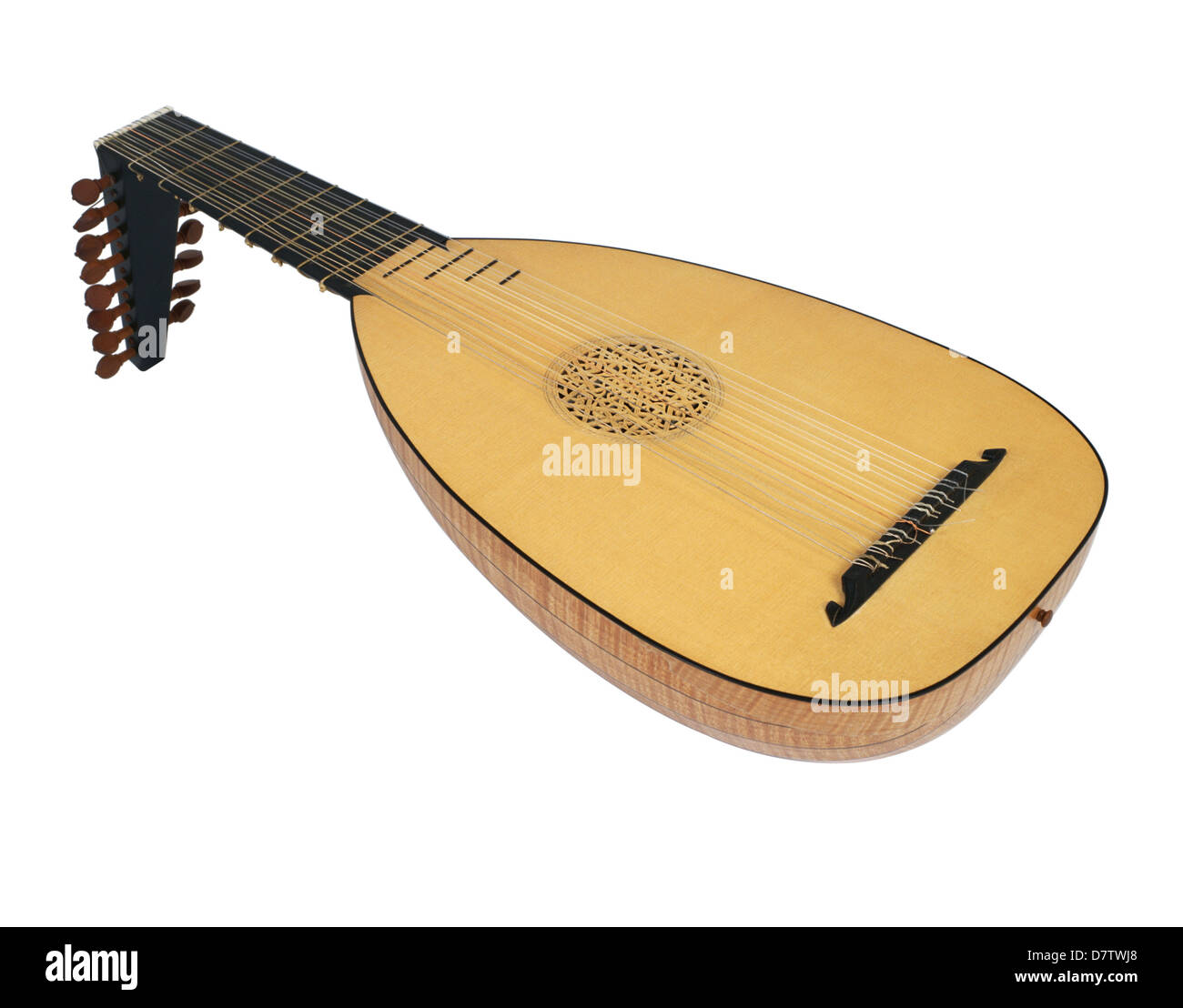 Lute instrument Cut Out Stock Images & Pictures - Alamy