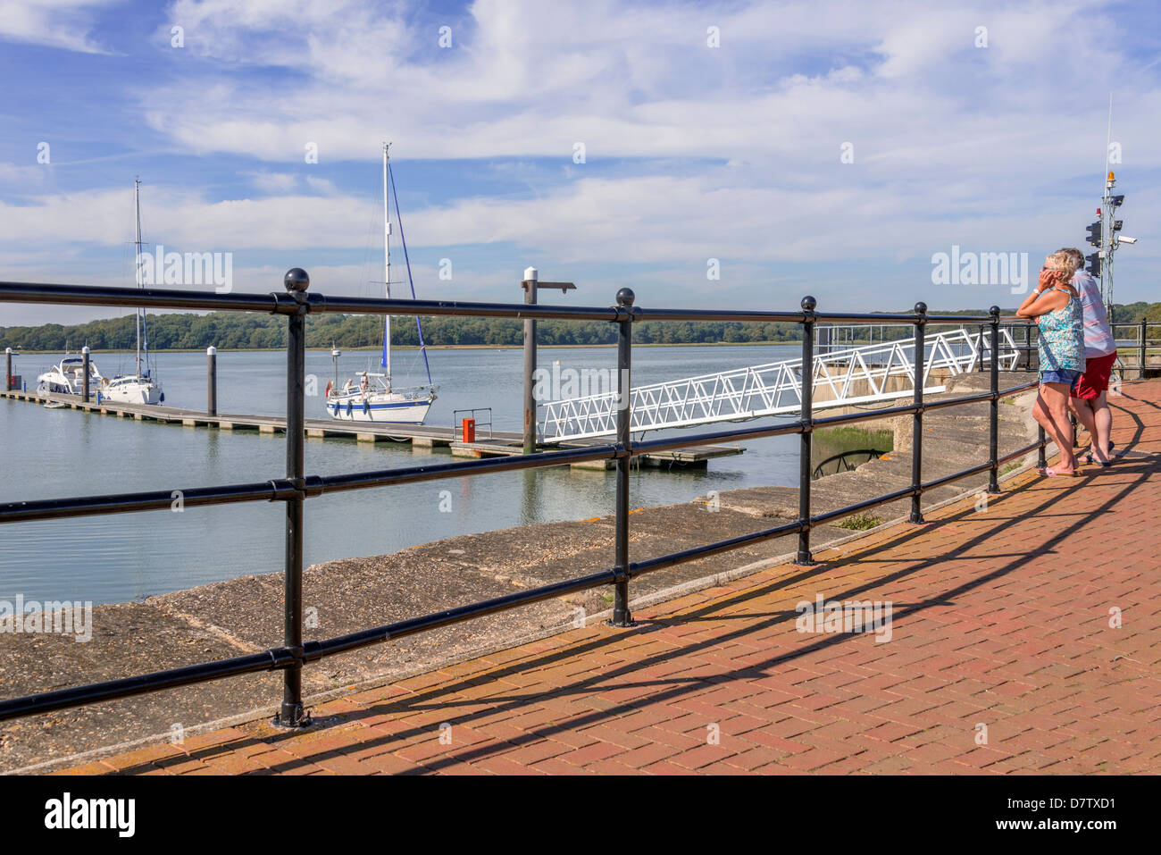 Chichester harbour, estuary, West Sussex, England, United Kingdom Stock