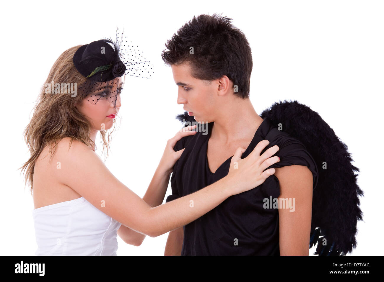 real teen couple playing around Real teen couple playing around