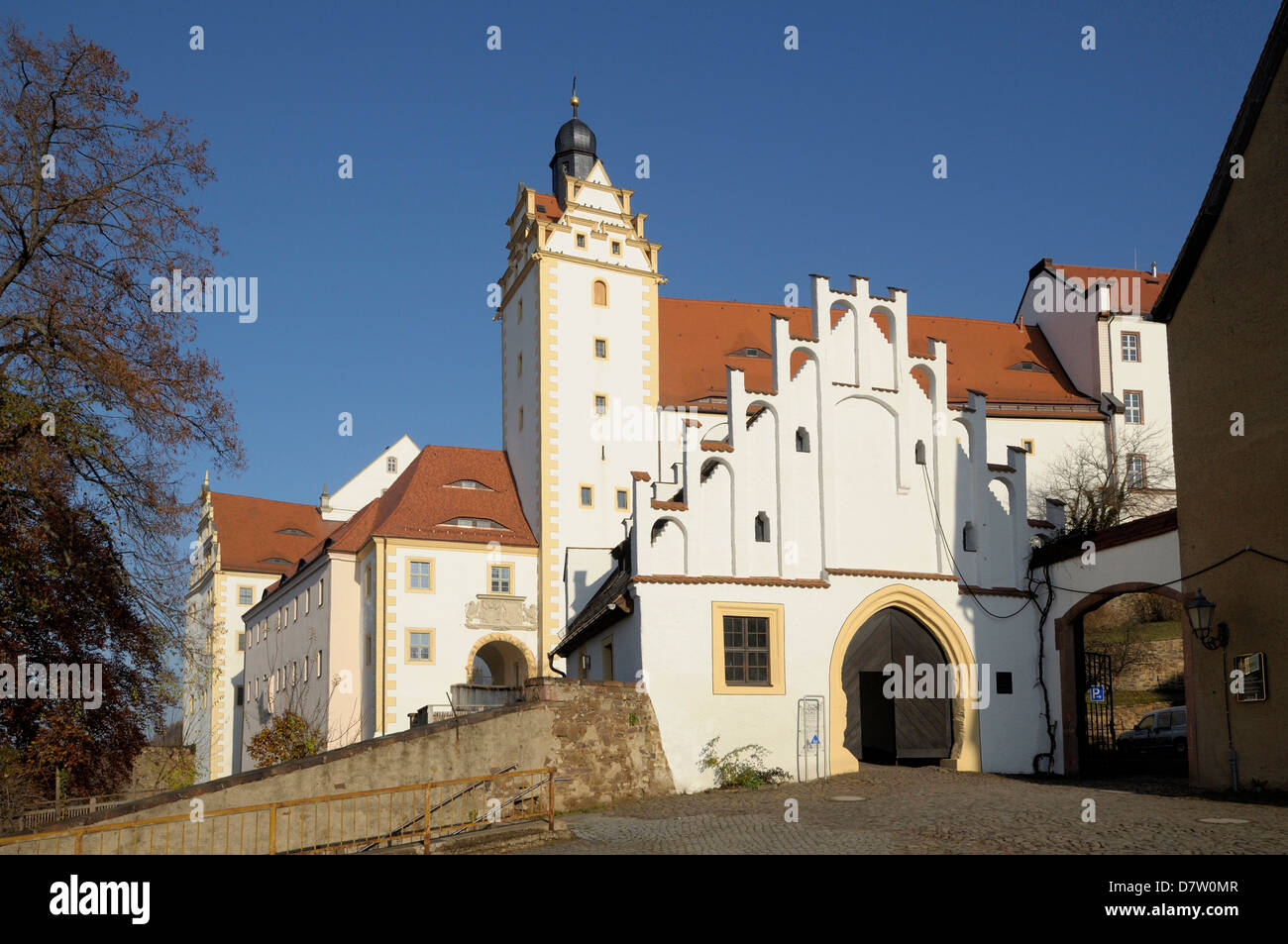 Schloss Colditz, Sachsen, Deutschland Stock Photo