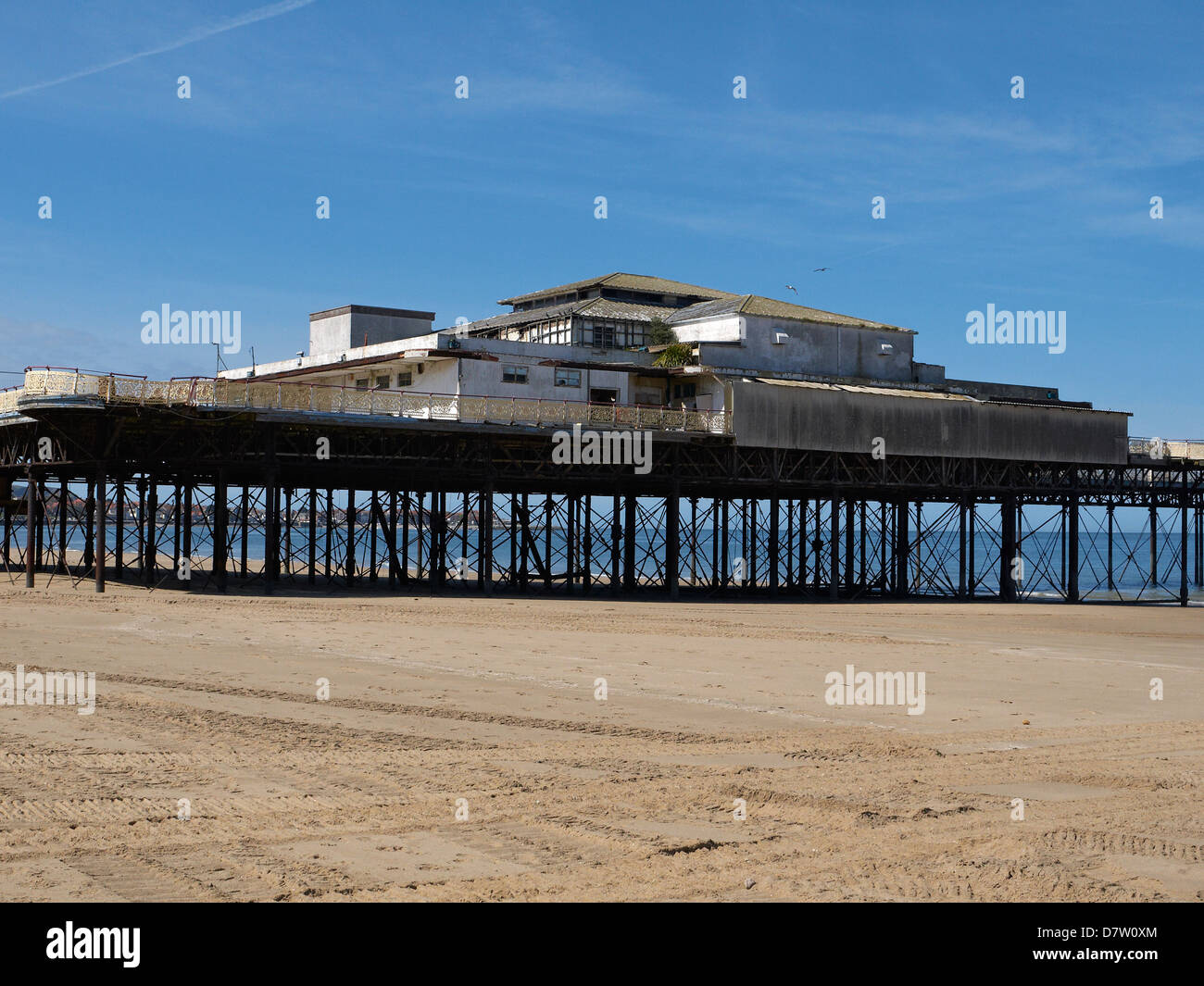 Victoria Pier in Colwyn Bay North Wales UK Stock Photo