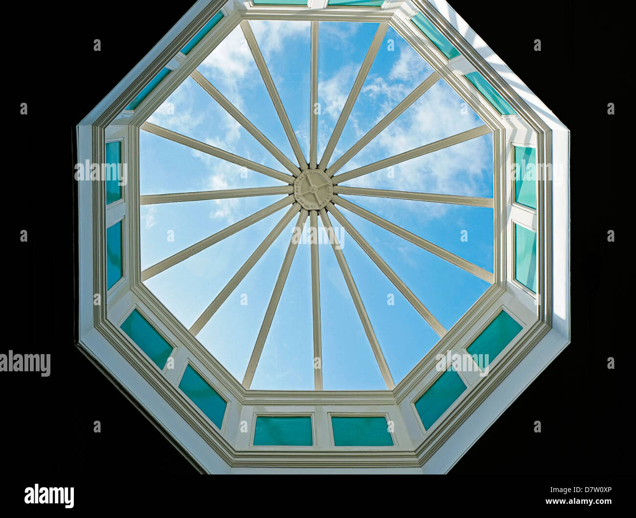 Octagonal Skylight, Dublin Collage Stock Photo Alamy