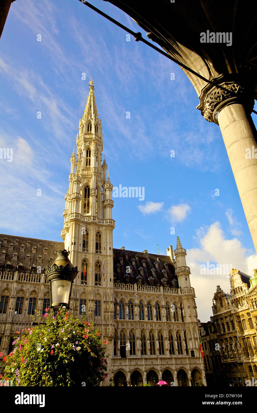 Grand Place, UNESCO World Heritage Site, Brussels, Belgium Stock Photo
