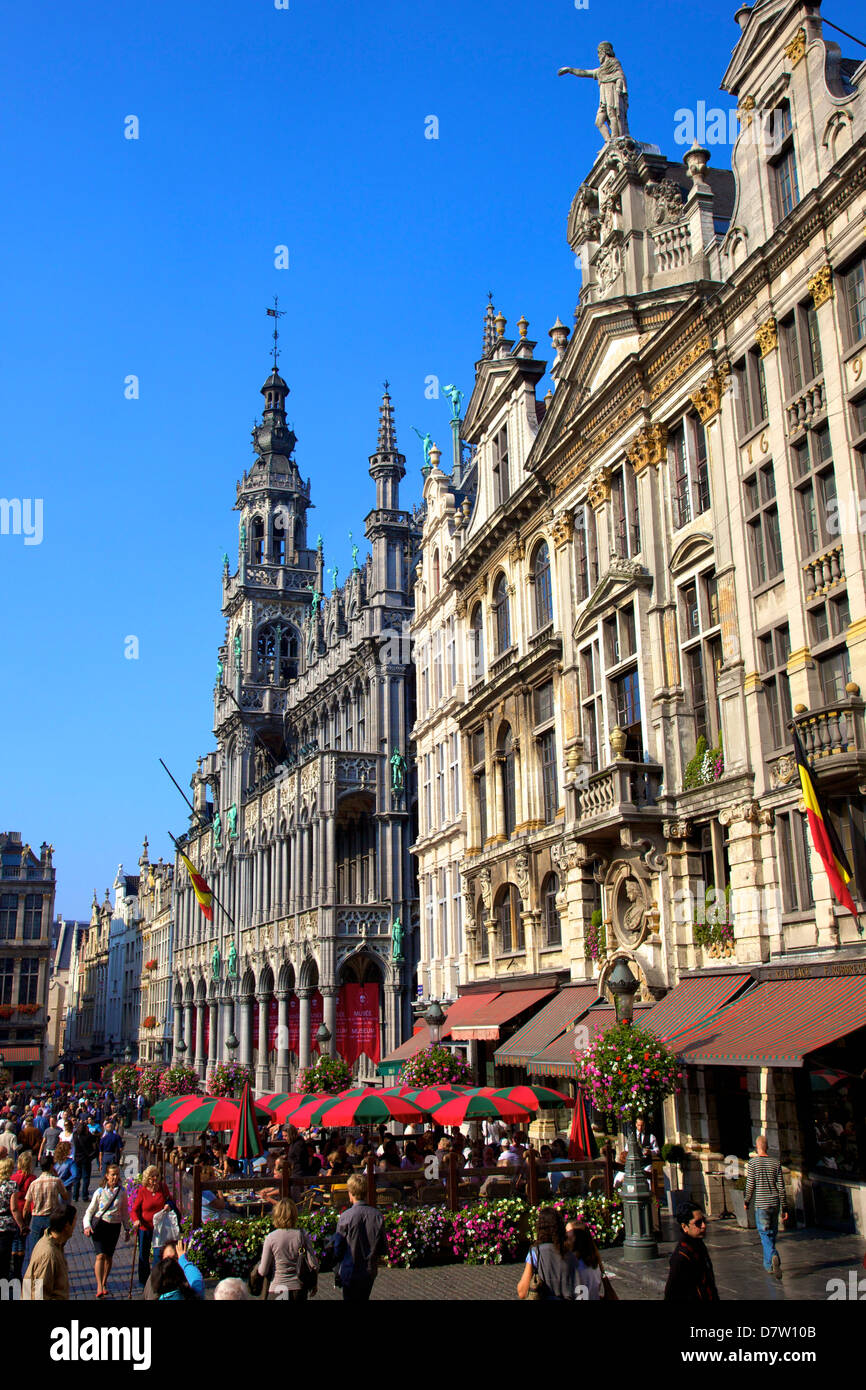 Grand Place, UNESCO World Heritage Site, Brussels, Belgium Stock Photo ...