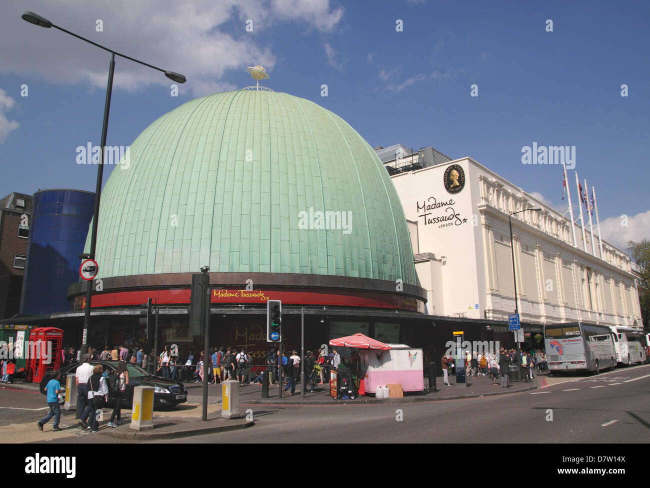 Madame Tussauds Wax Museum Marylebone Road London Stock Photo