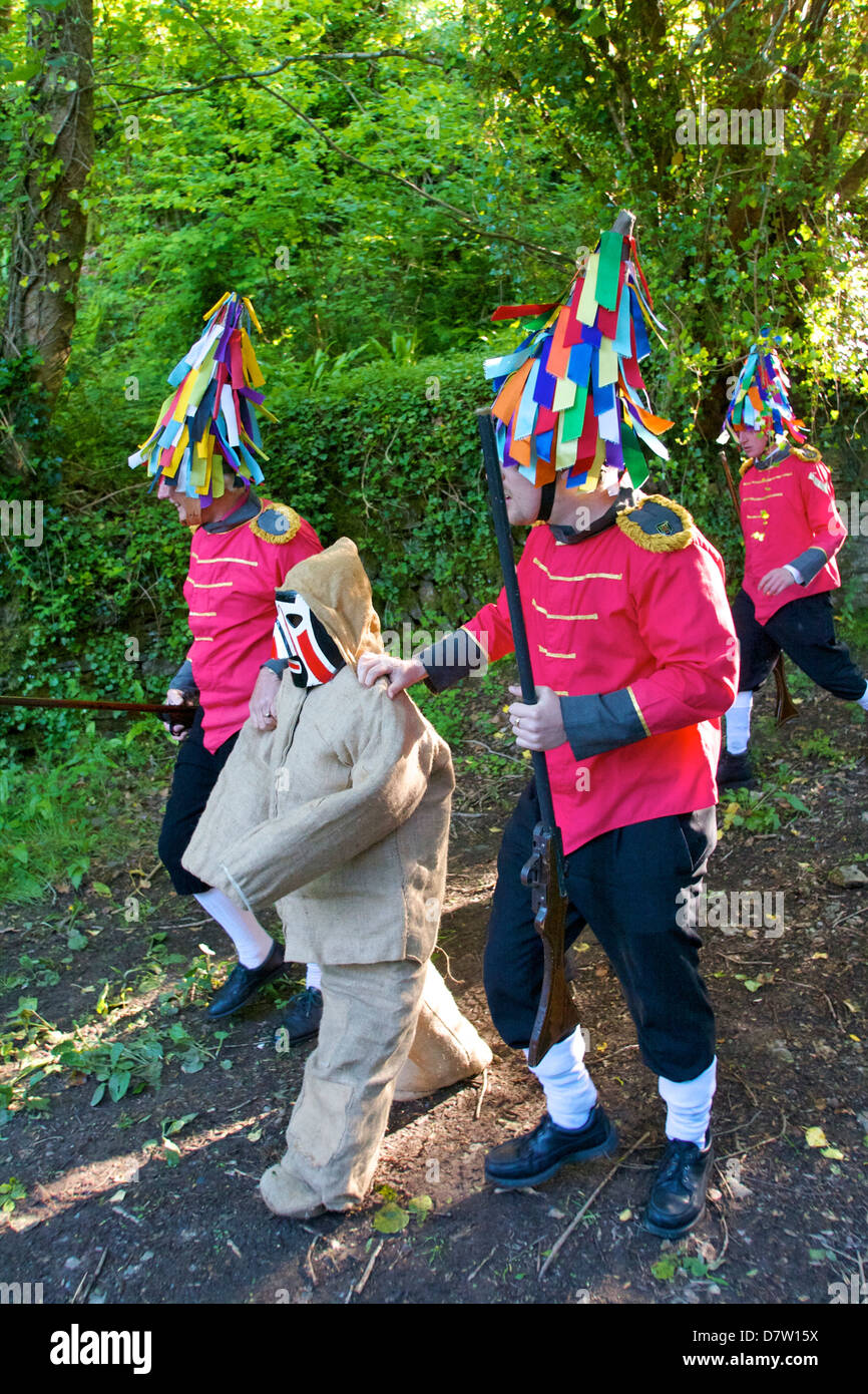 The Hunting of the Earl of Rone, Combe Martin, Devon, England, United