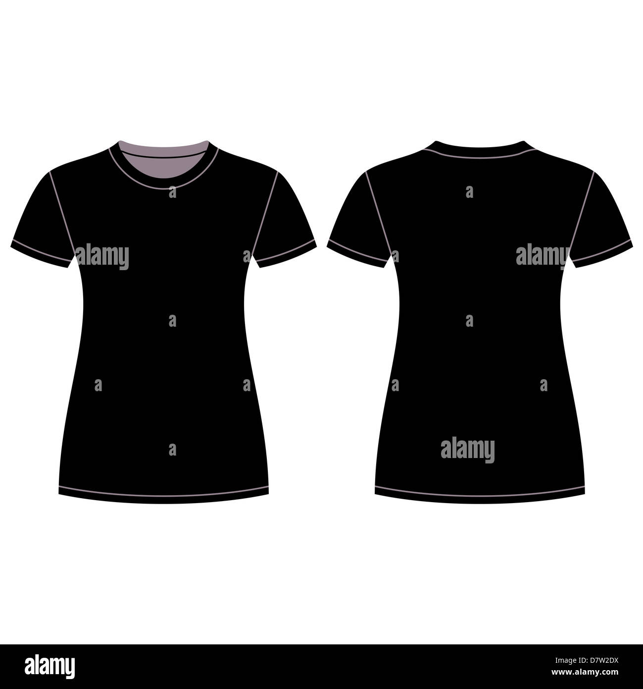 Black tshirt design template Stock Photo Alamy