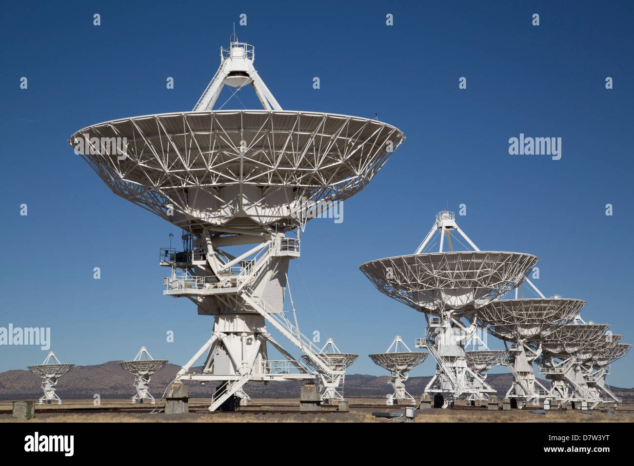 The Very Large Array, New Mexico, USA Stock Photo