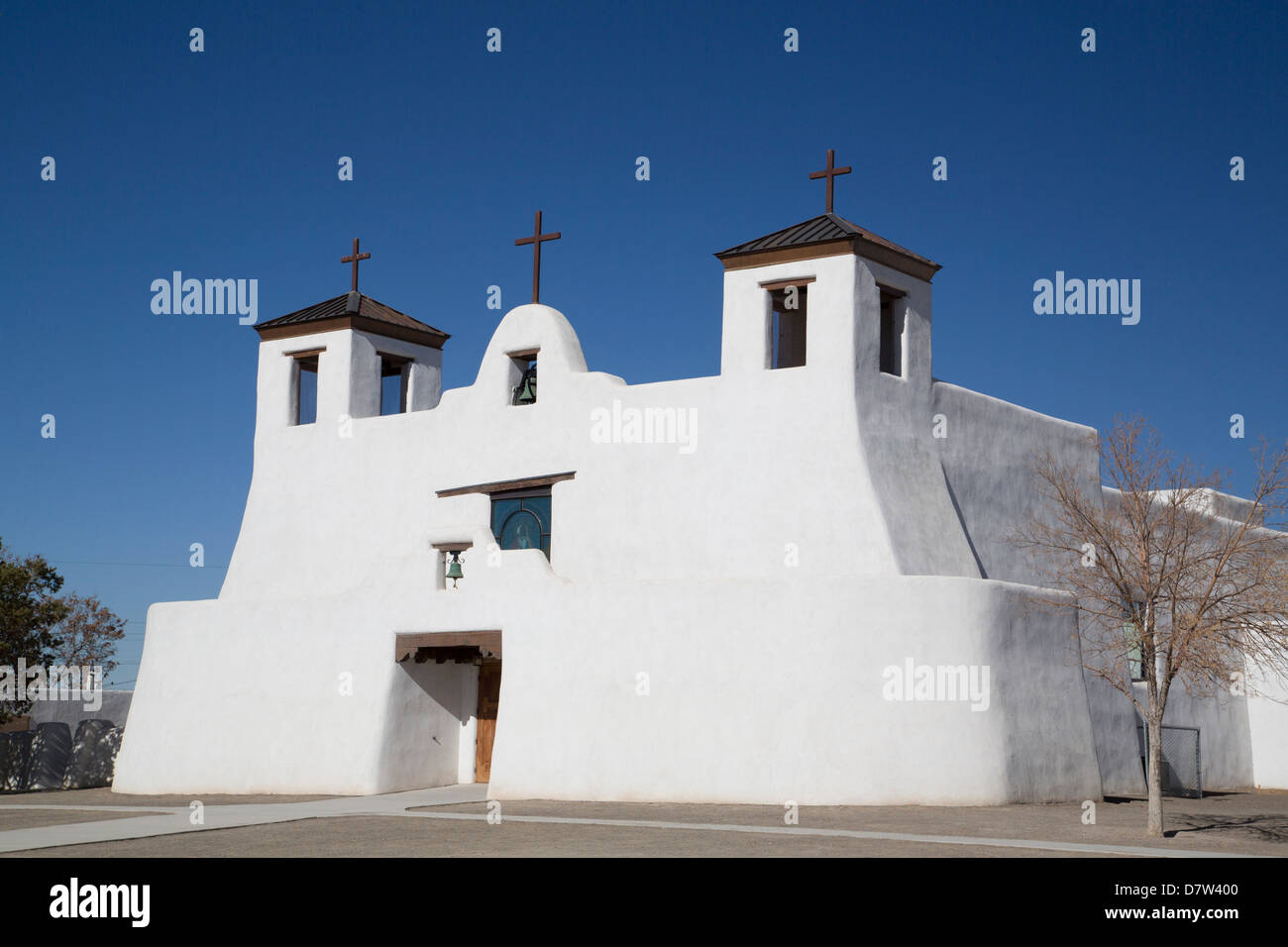 St. Augustine Church, Isleta Pueblo, New Mexico, USA Stock Photo Alamy
