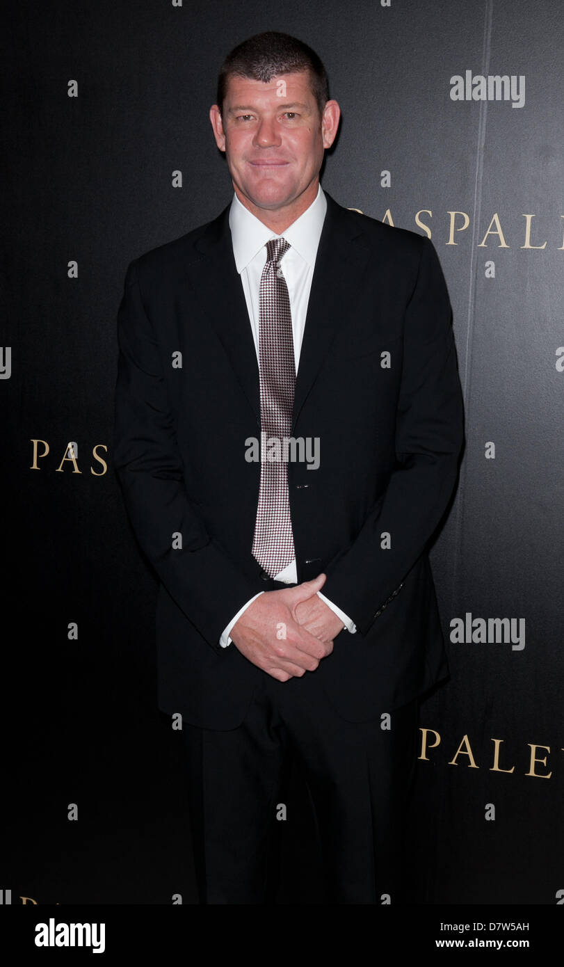 James Packer at the Paspaley boutique opening at Crown, Melbourne, May