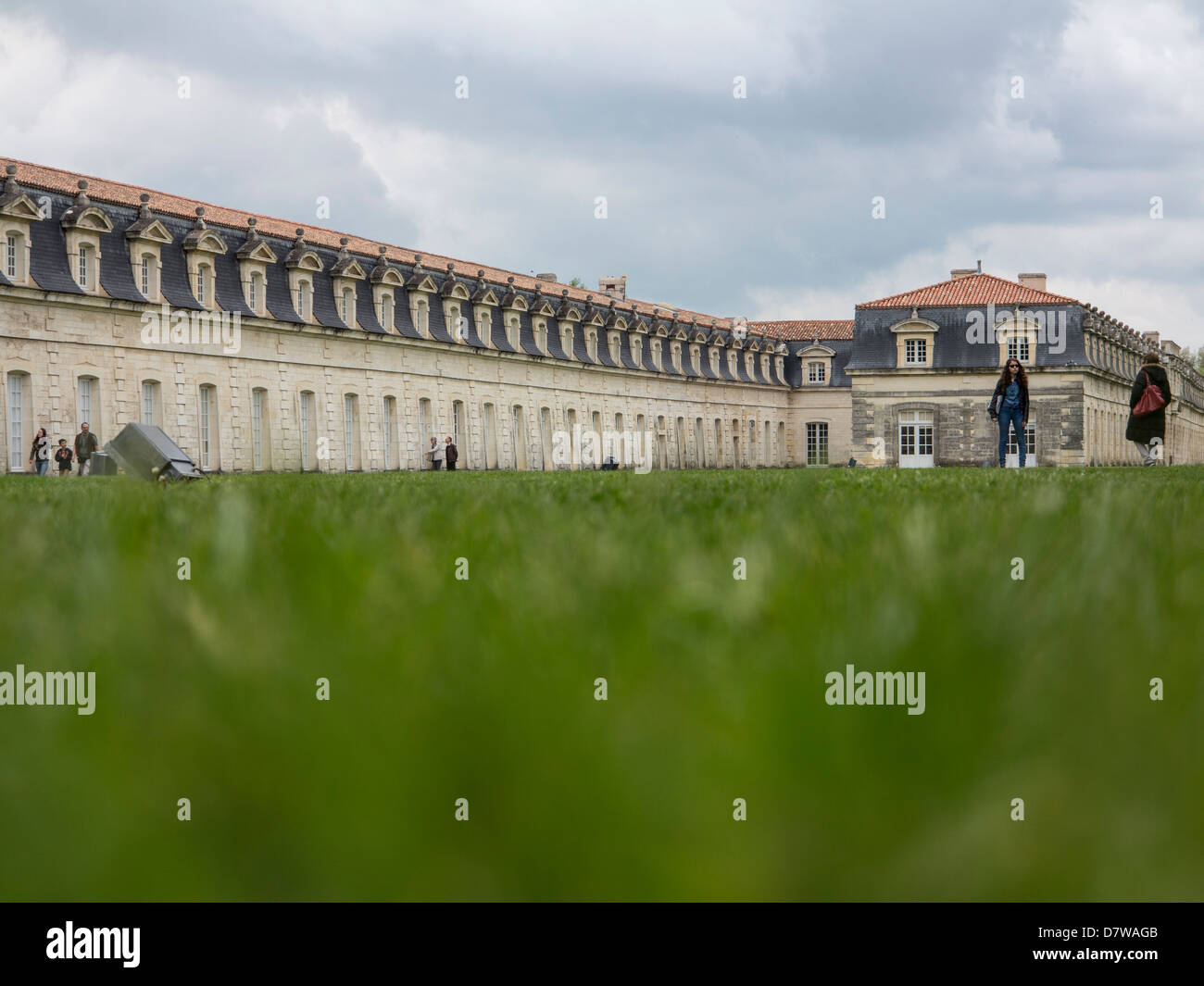 A view of the historic Royal Rope Factory at the naval arsenal in ...