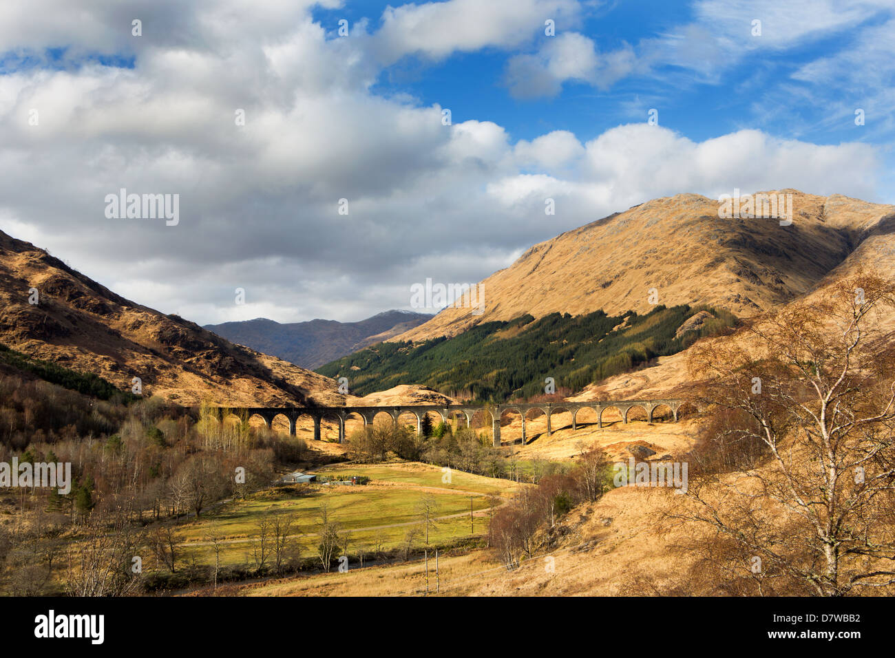 Glenfinnan Viaduct, Loch Shiel, Lochaber, Scotland Stock Photo Alamy