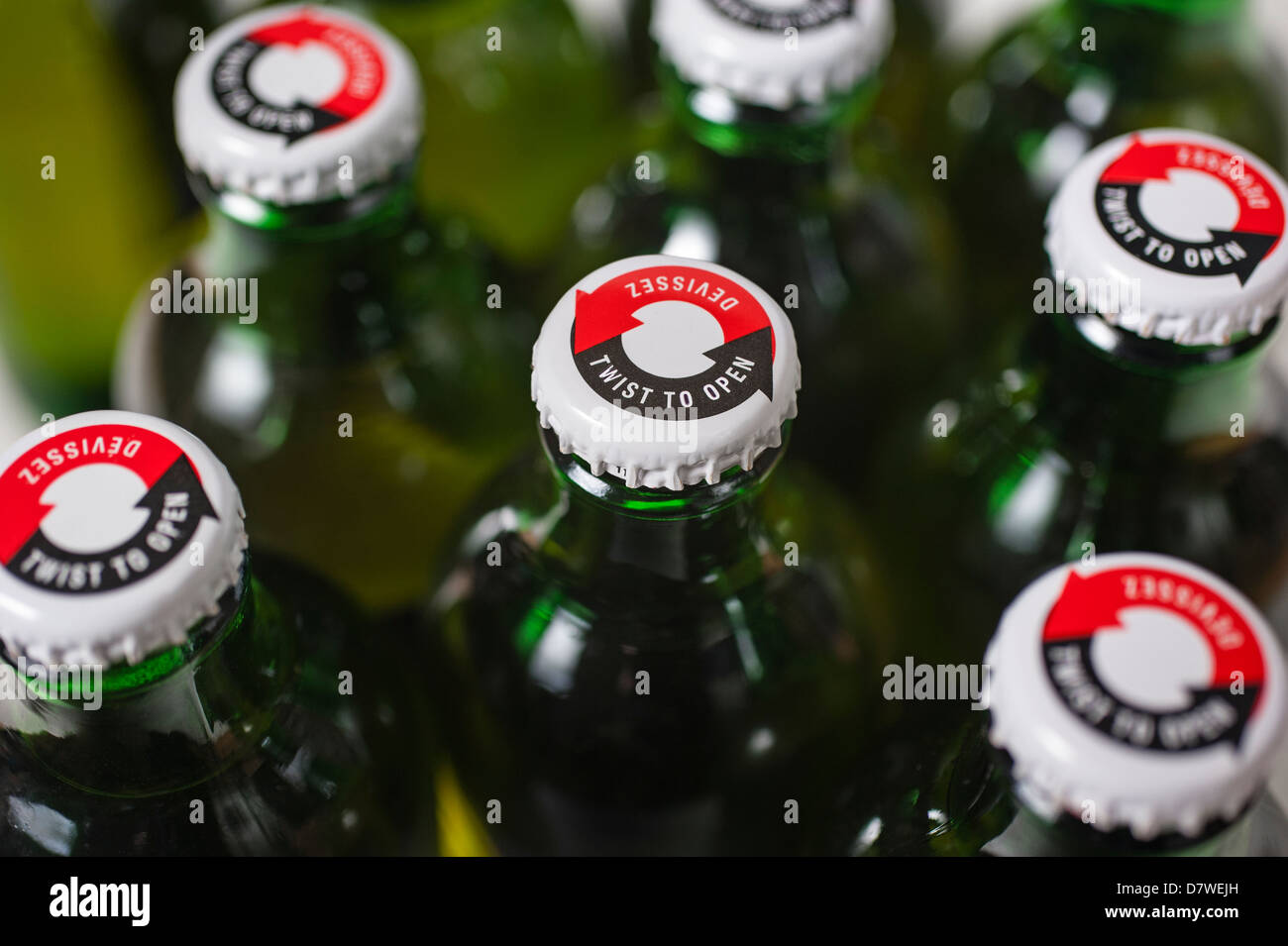 Beer bottles caps hires stock photography and images Alamy