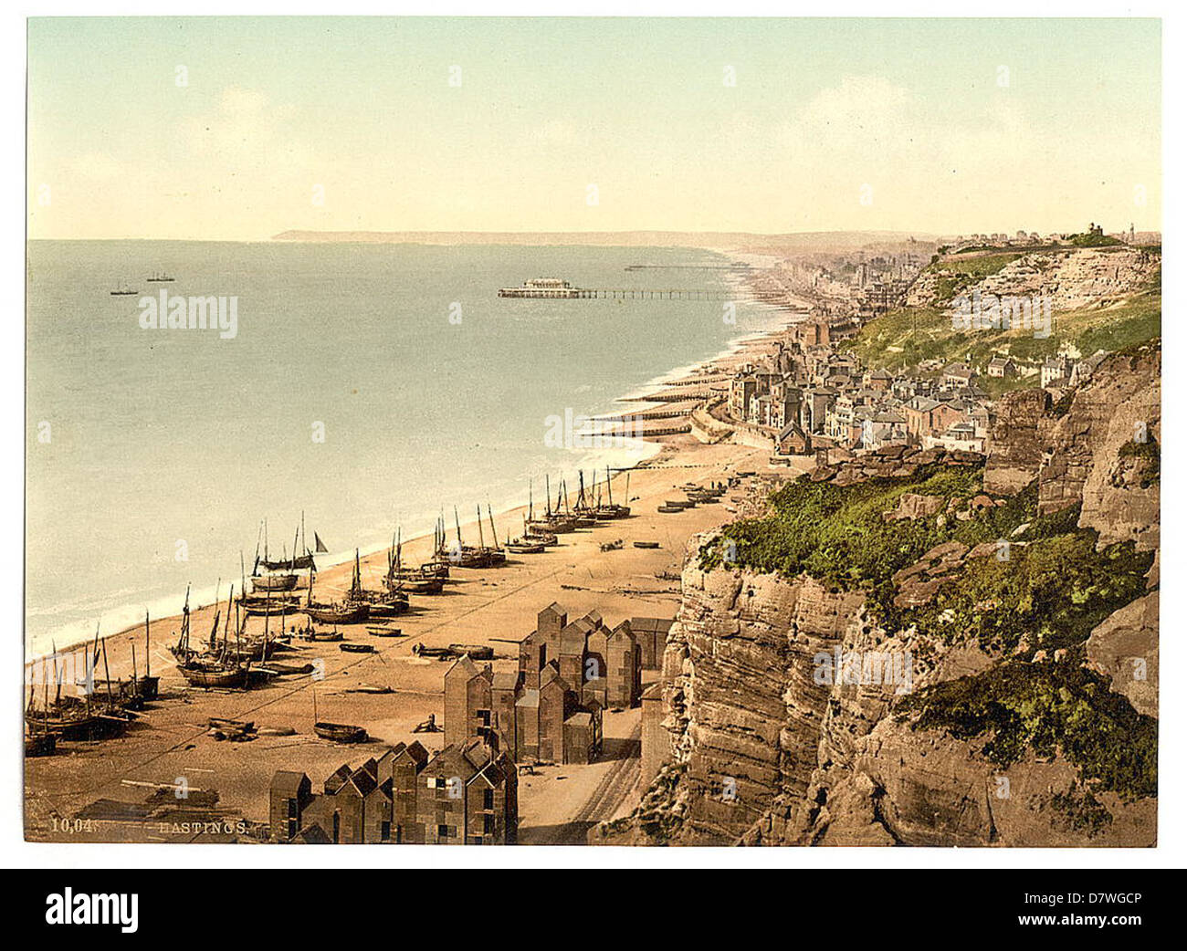 this-photograph-shows-a-view-from-the-east-cliff-in-hastings-england