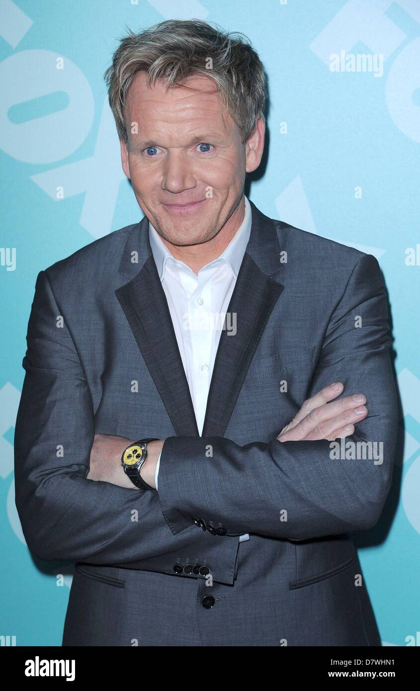 New York, USA. 13th May 2013. Gordon Ramsay at arrivals for FOX Network ...
