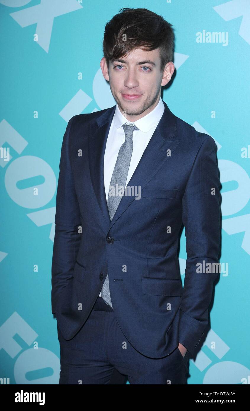 New York, USA. 13th May 2013. Kevin McHale at arrivals for FOX Network Upfronts Presentation 2013 - Part 2, Wollman Rink Central Park, New York, NY May 13, 2013. Photo By: Kristin Callahan/Everett Collection/Alamy Live News Stock Photo
