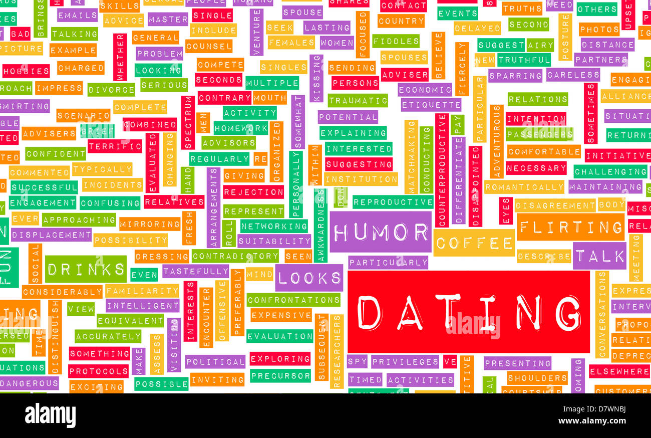 Dating Tips and Advice Checklist as Concept Stock Photo - Alamy