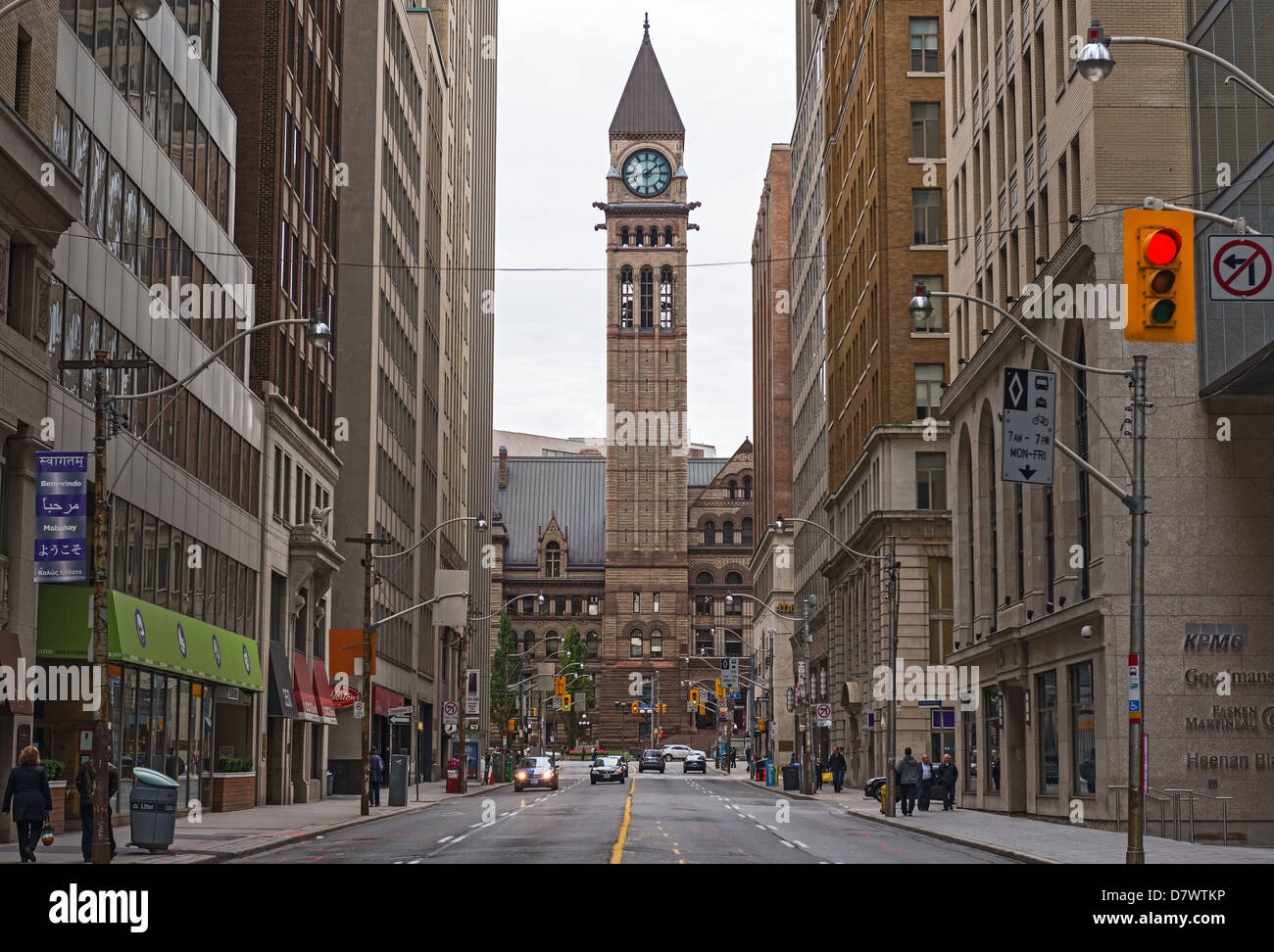 Toronto old city hall Stock Photo