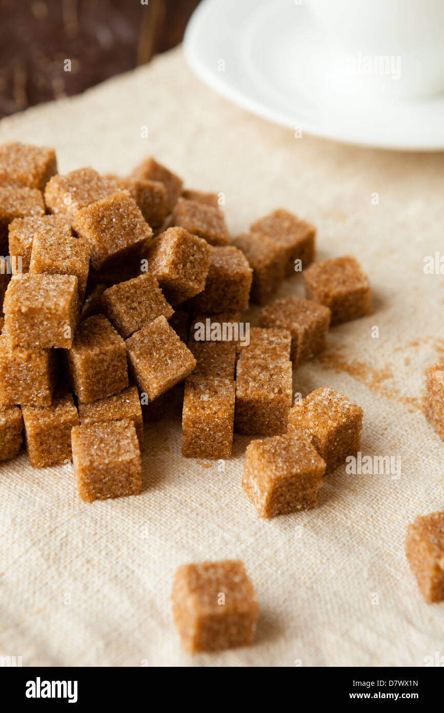 heap refined cane sugar, food closeup Stock Photo - Alamy