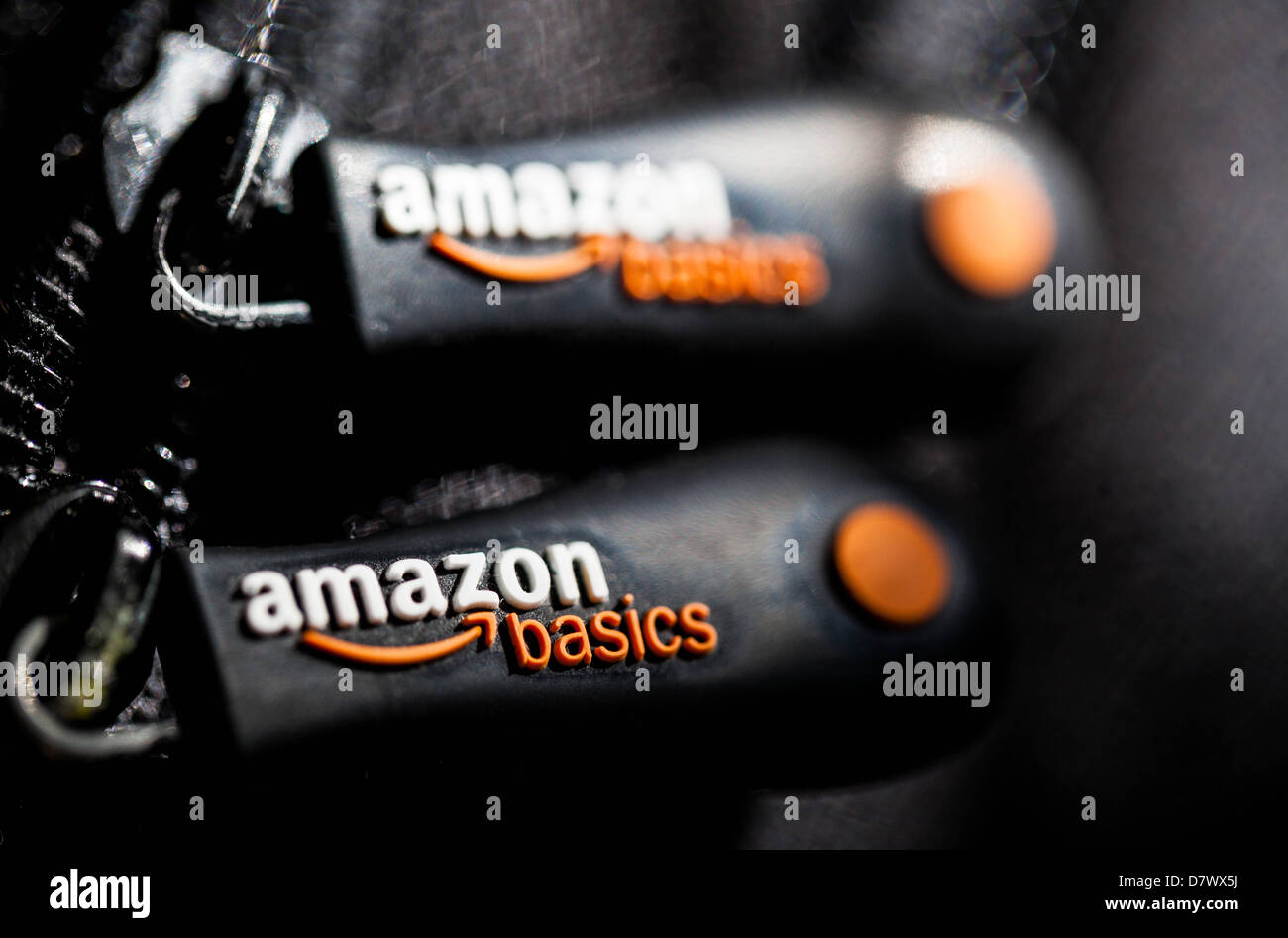 Amazon basics sign Stock Photo
