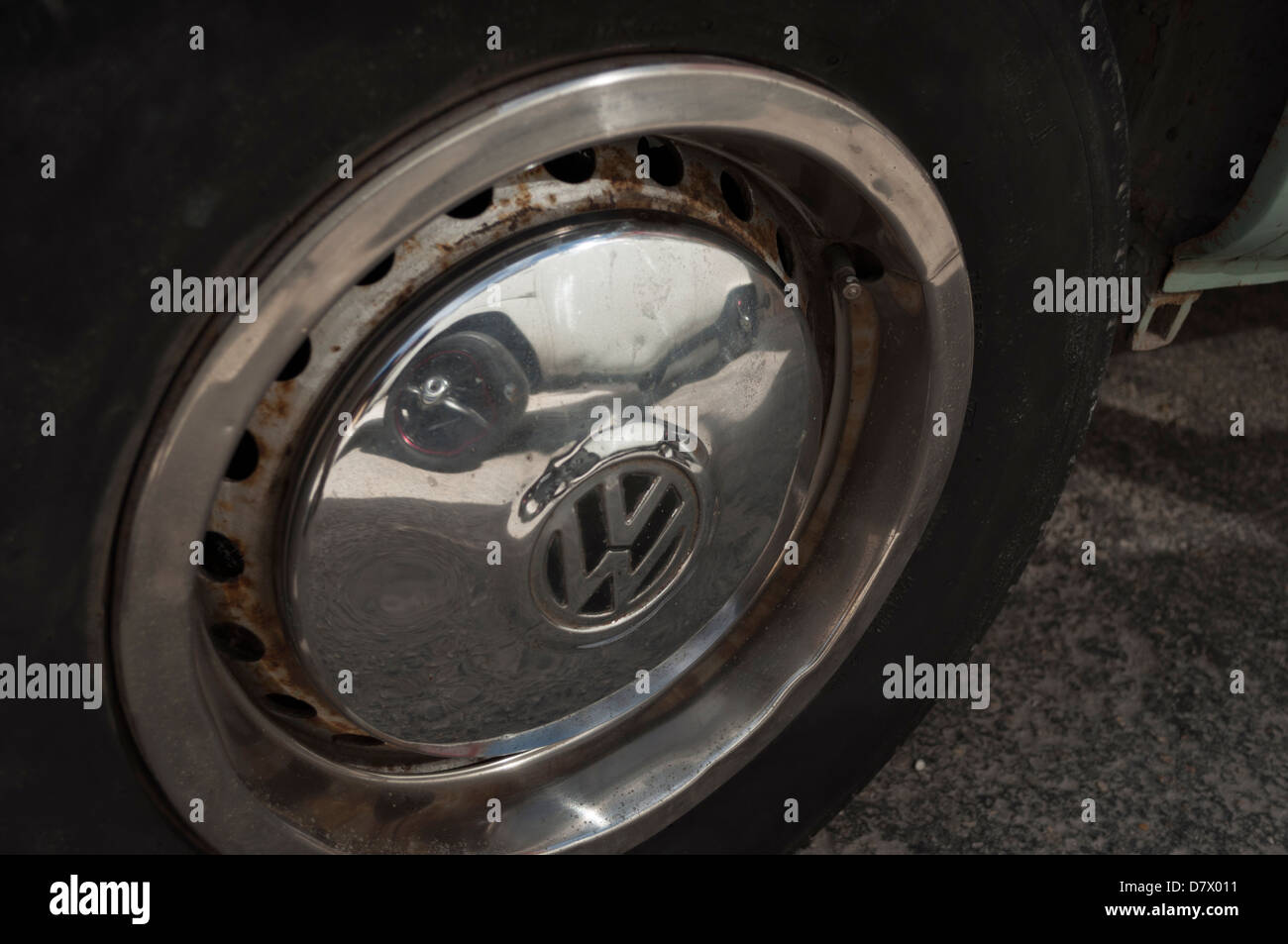 VW Camper at car show Stock Photo - Alamy
