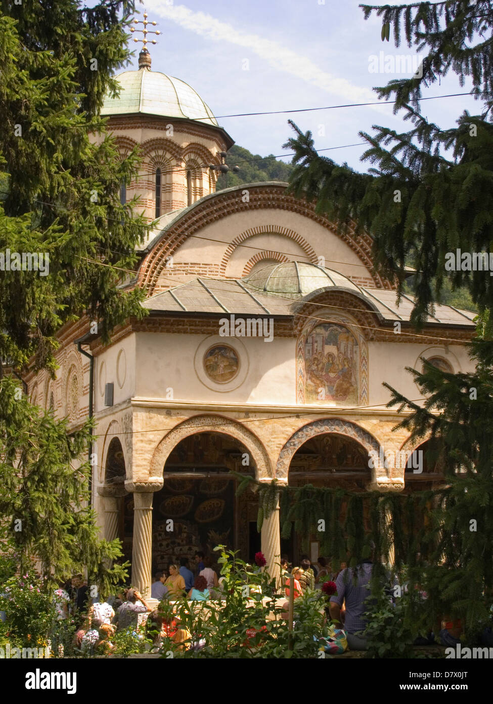 europe, romania, walachia, cozia monastery Stock Photo
