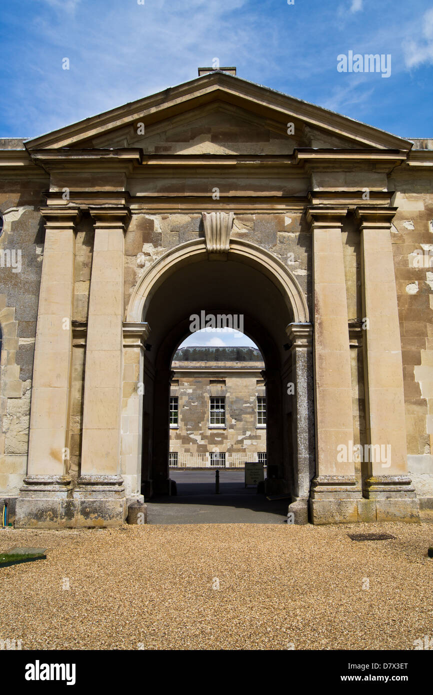 Archway at Woburn Abbey Stock Photo