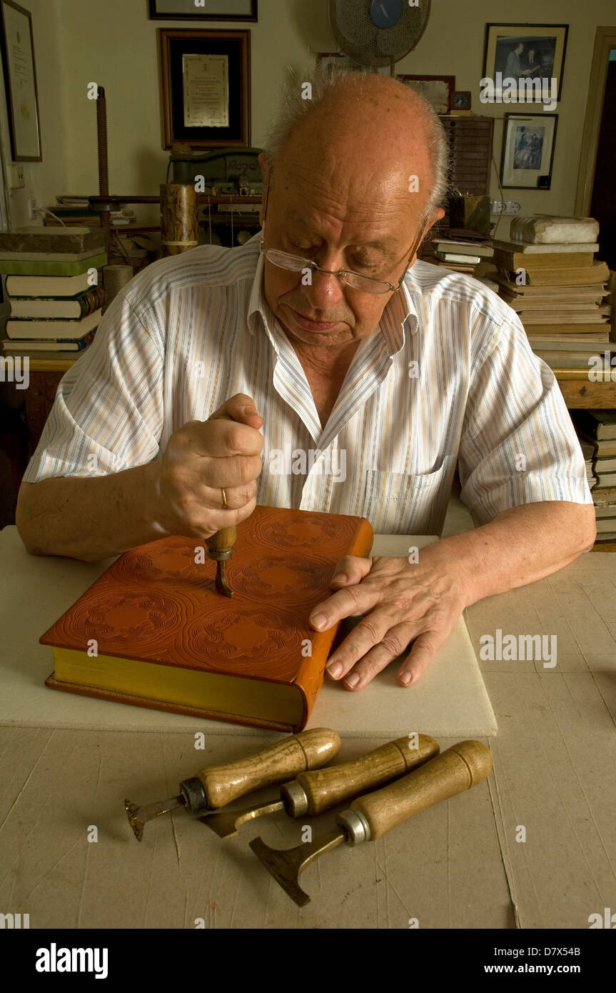 Bookbinding tools hires stock photography and images Alamy