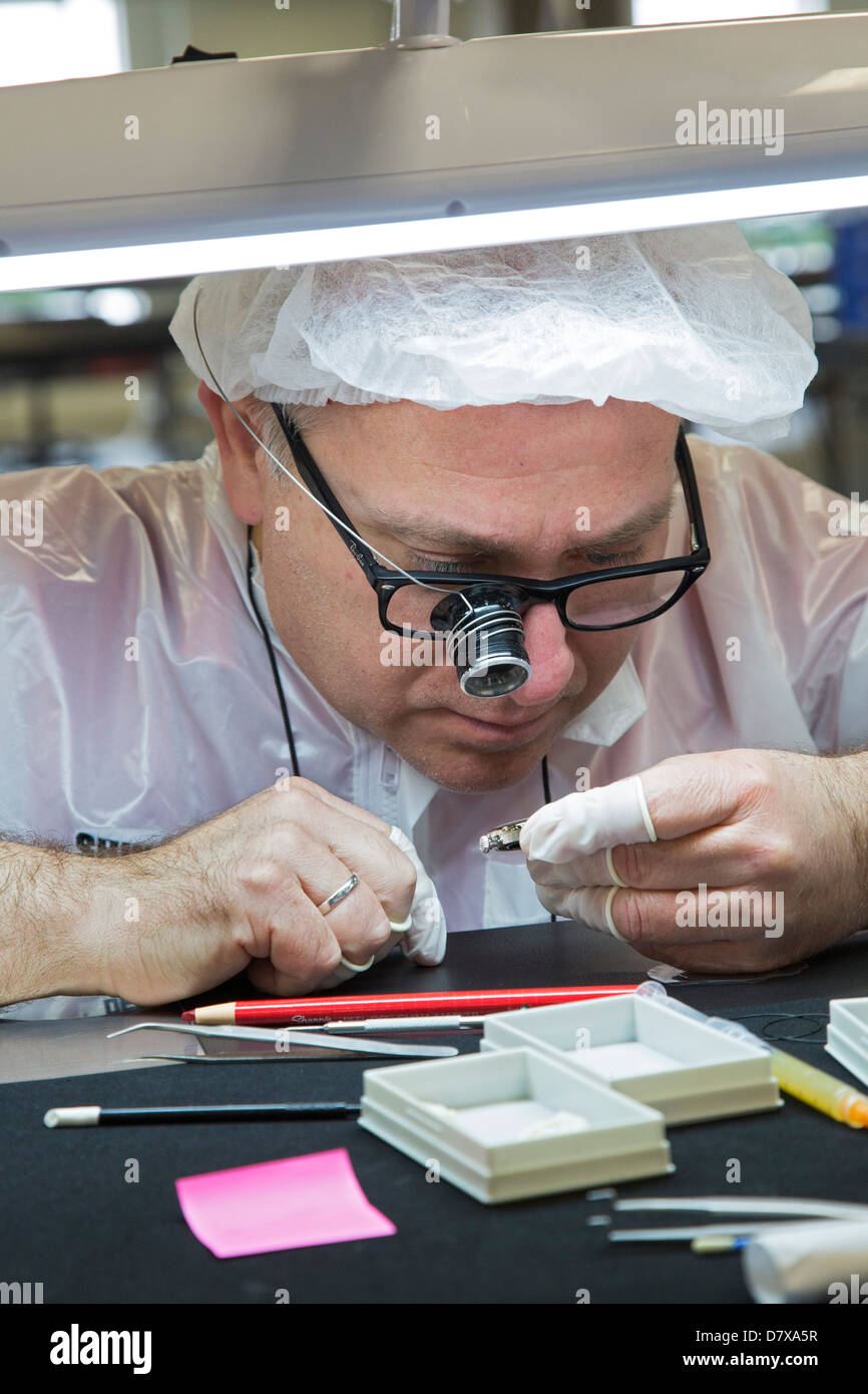 HighQuality Watch Manufacturing in Detroit Stock Photo Alamy