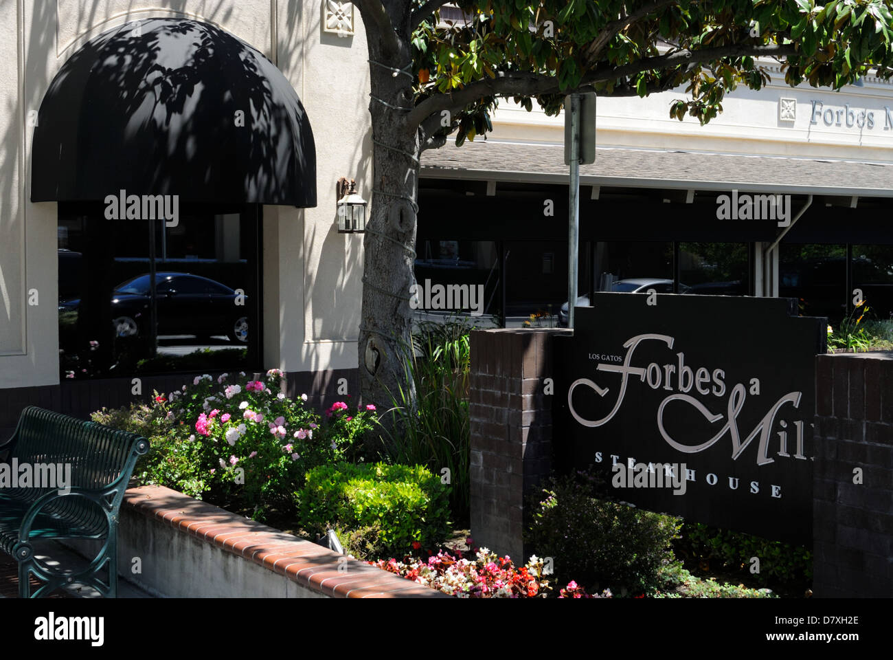 The Forbes Mill Steakhouse, Los Gatos CA Stock Photo Alamy