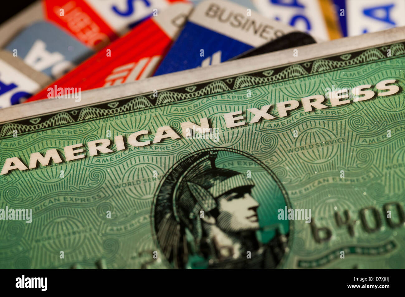 American Express credit card Stock Photo