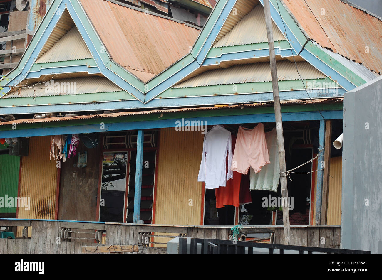 House in Makassar Stock Photo Alamy