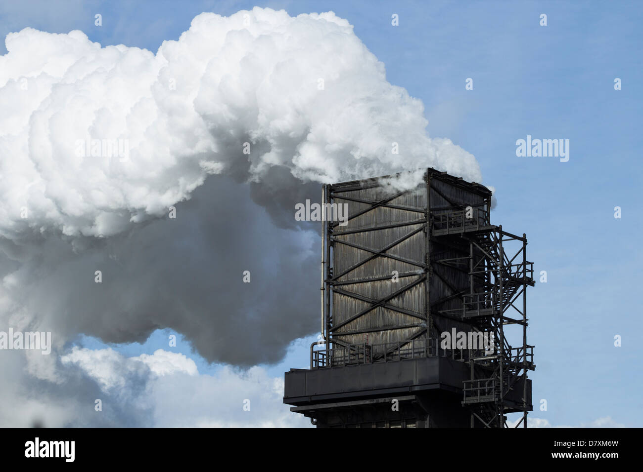 South Bank Coke Ovens at South Bank, Middlesbrough, England, UK Stock